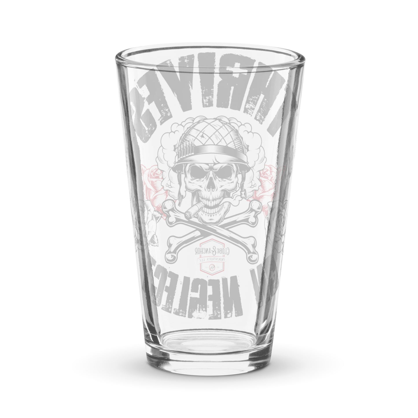 Shaker pint glass