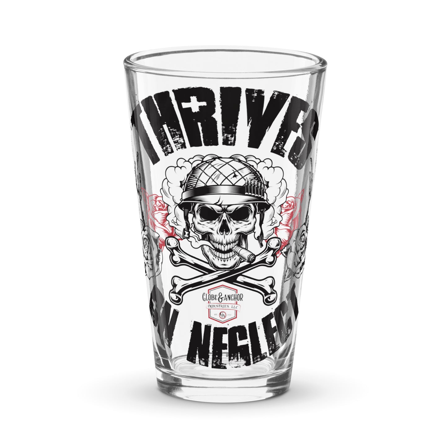 Shaker pint glass