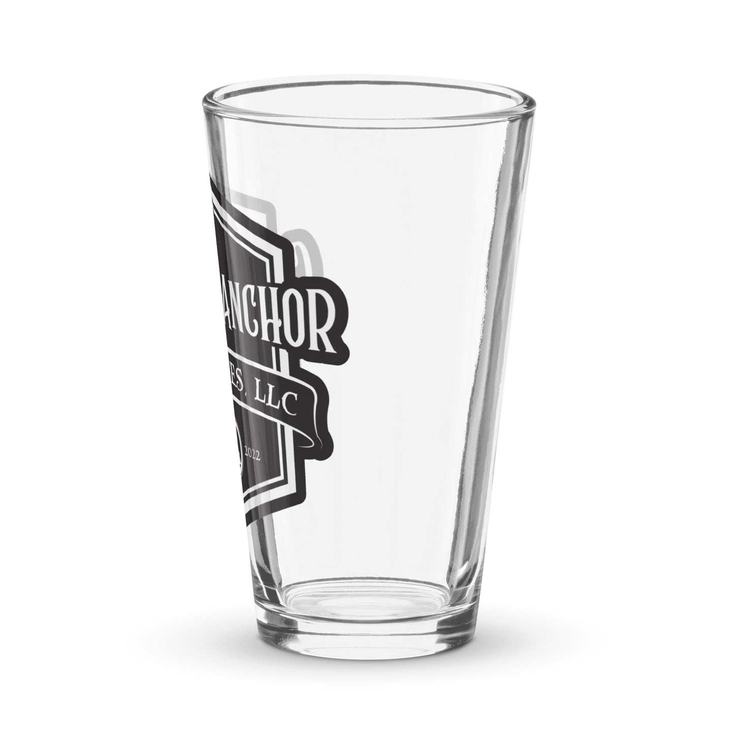 Shaker pint glass
