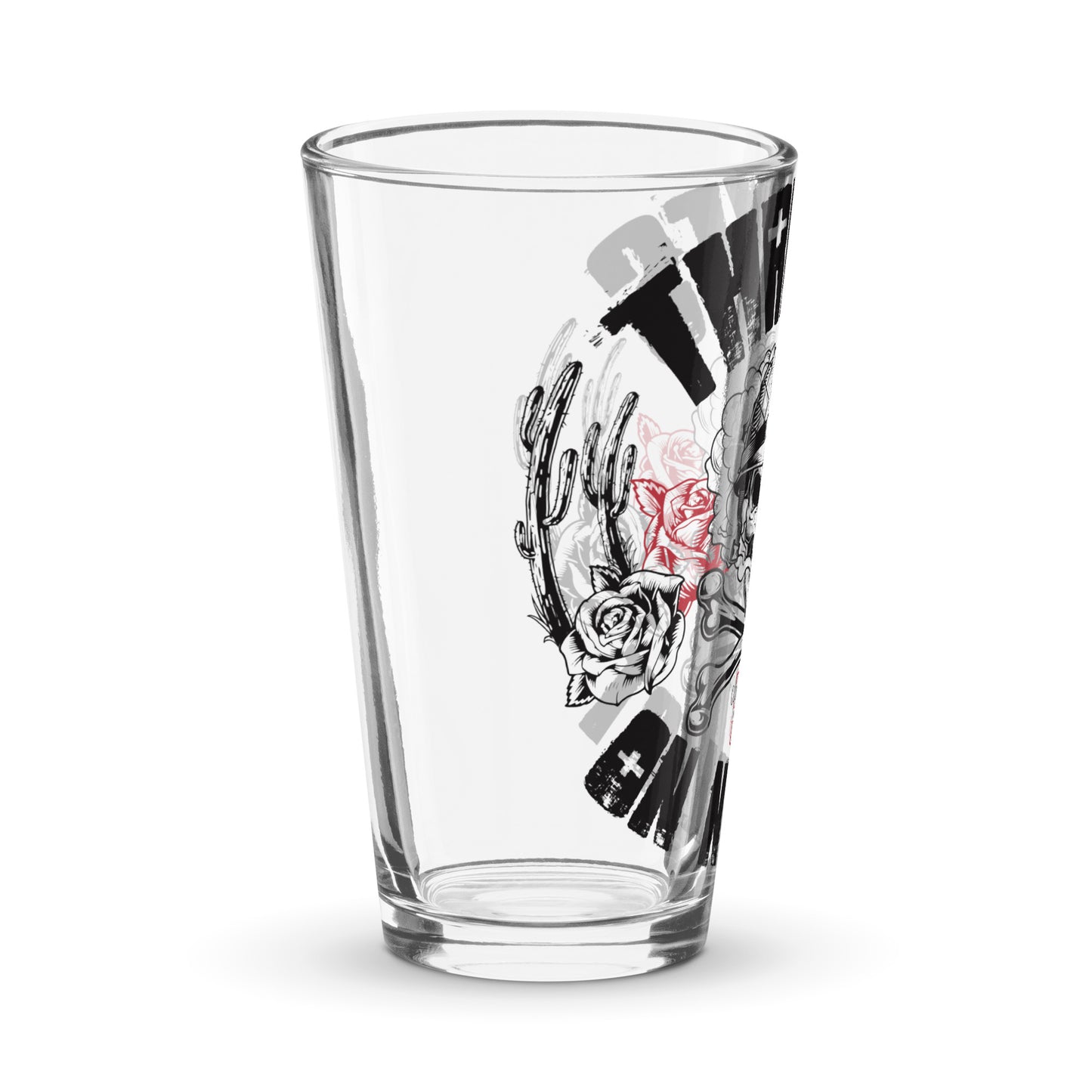 Shaker pint glass